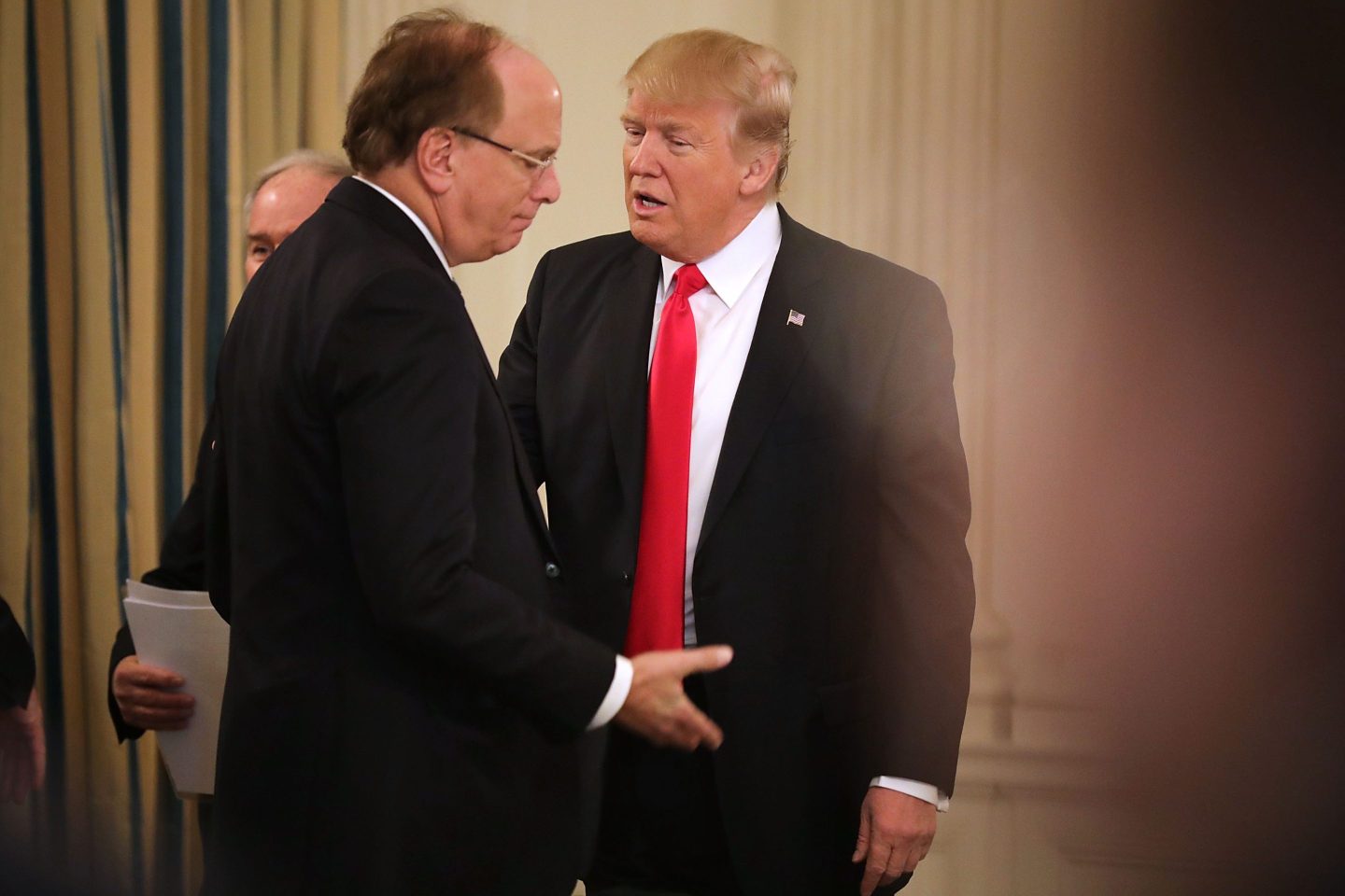 Trump embraces Australian retirement system backed by Larry Fink