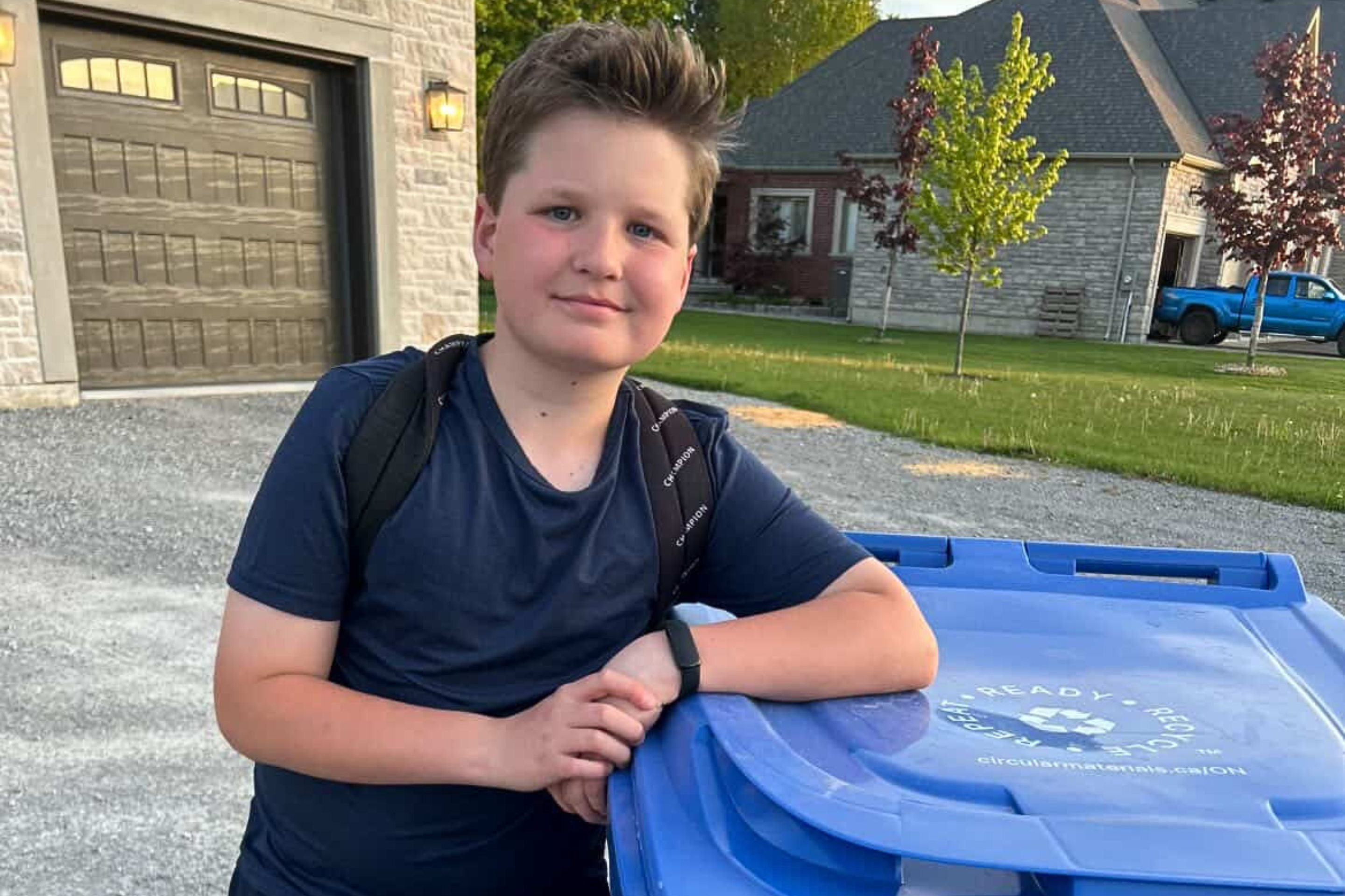 Ashton Meyer, 11, wanted more pocket money this summer—so he started his own bin-cleaning business, and it's already gone viral.