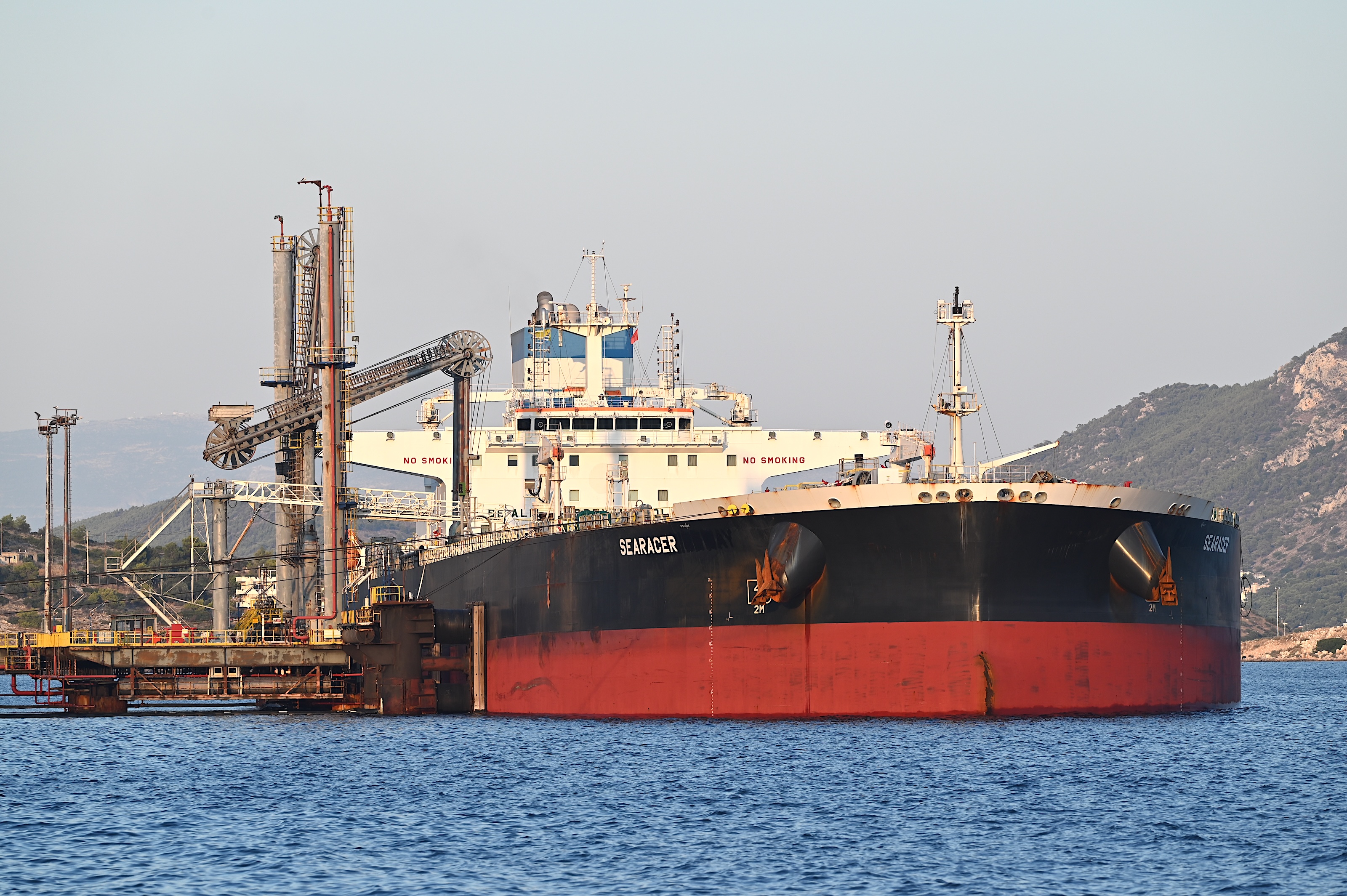 Photo: the Strait of Hormuz.